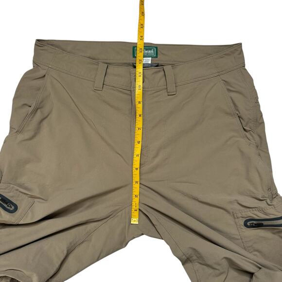 LL BEAN Mens Water-Resistant Cresta Hiking Pants in Khaki Size 32x30 #280941 - Picture 5 of 7